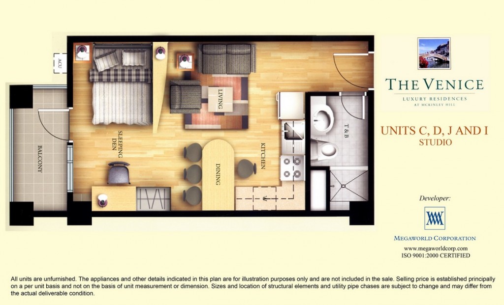 Venice Mckinley Hill Fort Bonifacio Condo by Megaworld Corp