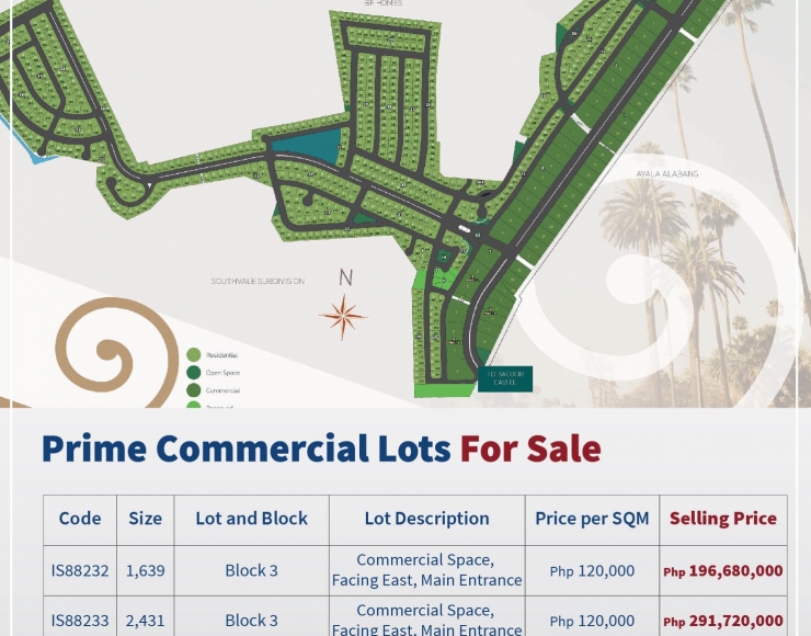 Lots For Sale Alabang West Village in Las Pinas City – Beverly Hills of the South