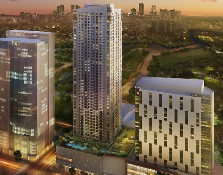 Close to everything Two Bedrooms 2BR Condo For Sale in Park Triangle Residences at Bonifacio Global City BGC