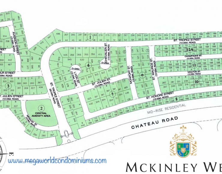 Lots For Sale in Mckinley West Village Fort Bonifacio Taguig I Lot Facing North East