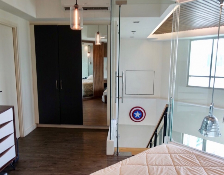 Exclusive One Bedroom 1BR Loft Condo For Sale at The Grove By Rockwell Pasig City